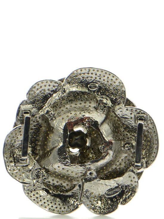 Oscar de la Renta Large Pave Crystal Rose Buckle main image 9